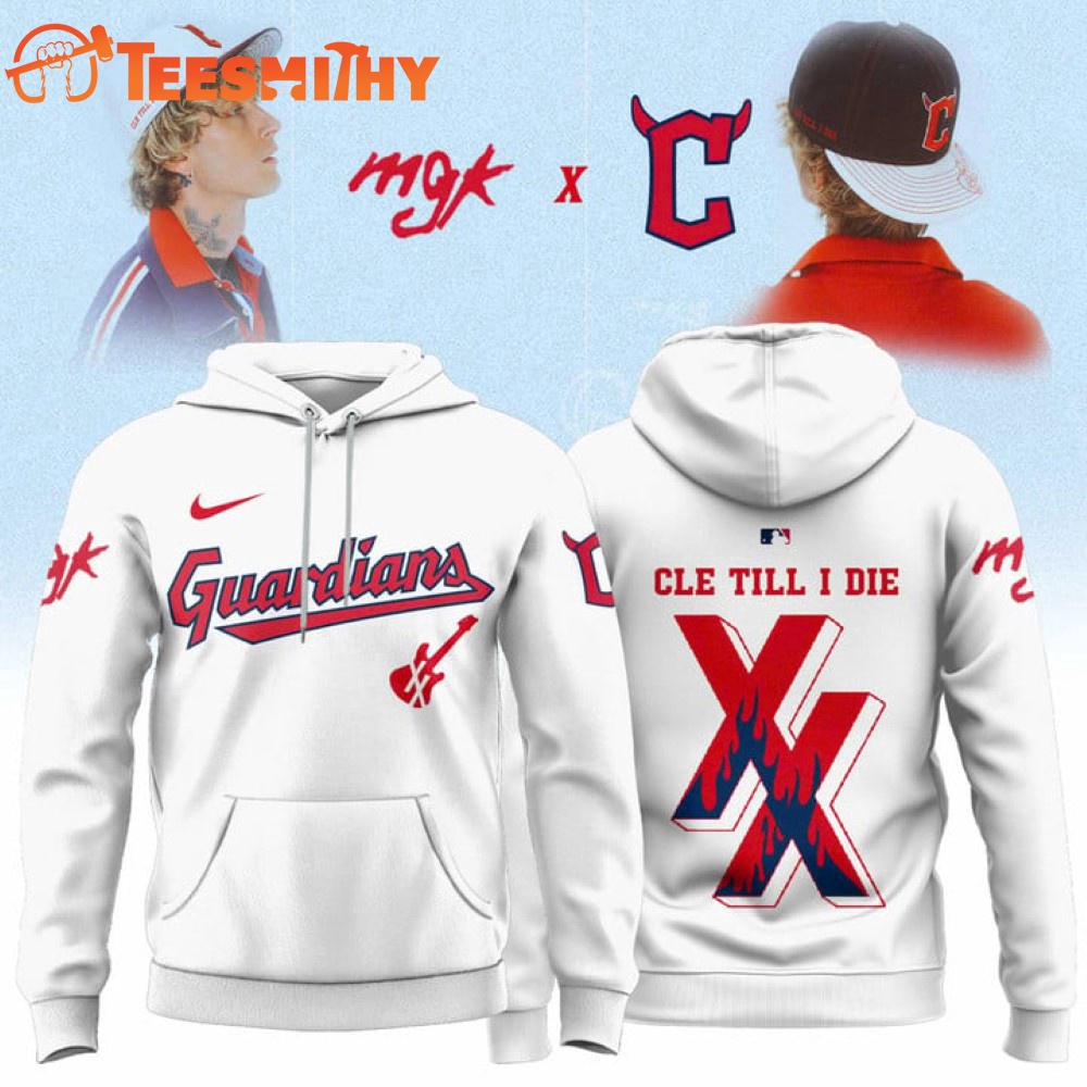 Cleveland Guardians x Machine Gun Kelly Cle Till Die 2025 Hoodie Cleveland Guardians x Machine Gun Kelly Cle Till Die 2025 Hoodie