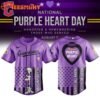 Cleveland Guardians x Purple Heart Day New Design Baseball Jersey