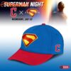 Cleveland Guardians x Superman Night Game 2025 Baseball Cap