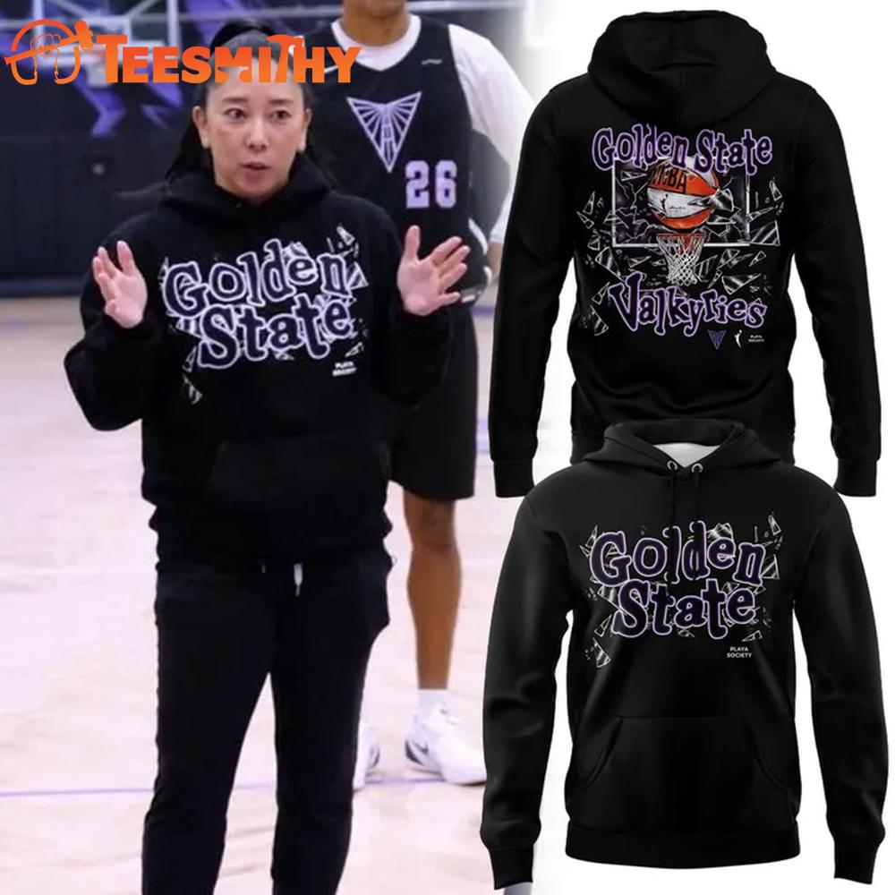 Coach Natalie Nakase Golden State Valkyries Hoodie Shirt
