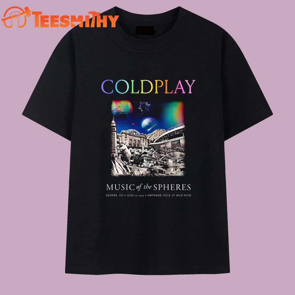 Coldplay At Hard Rock Stadium On Jul 26-27 2025 T Shirt Coldplay At Hard Rock Stadium On Jul 26-27 2025 T Shirt