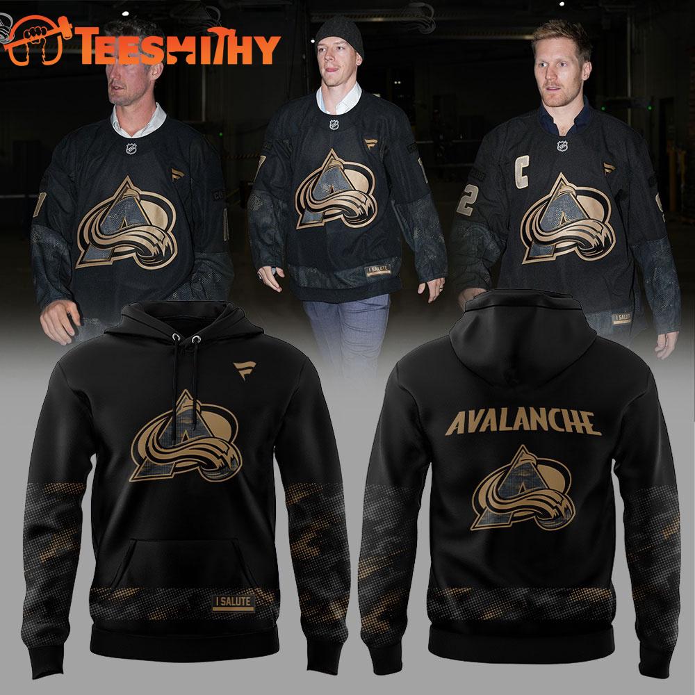 Colorado Avalanche Military Appreciation Night 2025 Limited Hoodie