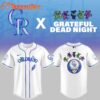 Detroit Tigers 2025 Grateful Dead Night Game Baseball Jersey