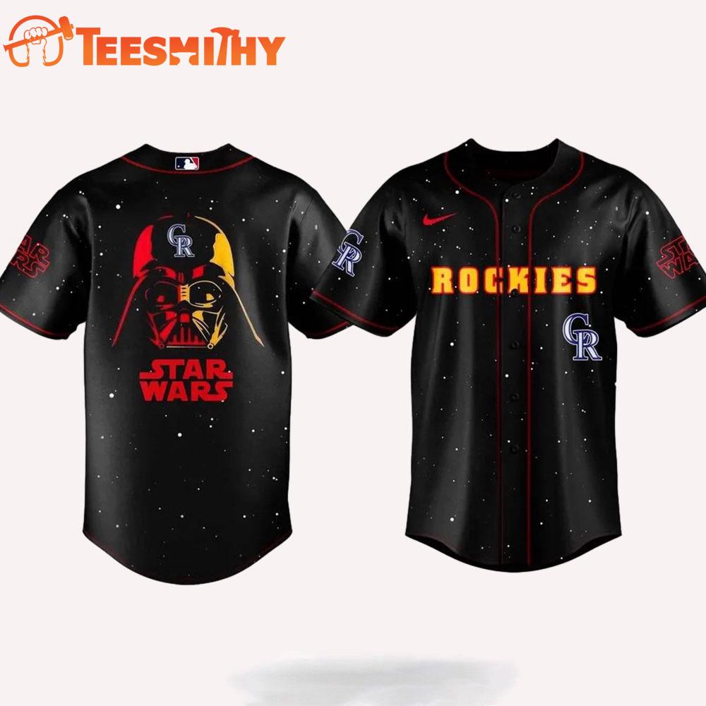 Colorado Rockies Star Wars Night Baseball Jersey Colorado Rockies Star Wars Night Baseball Jersey