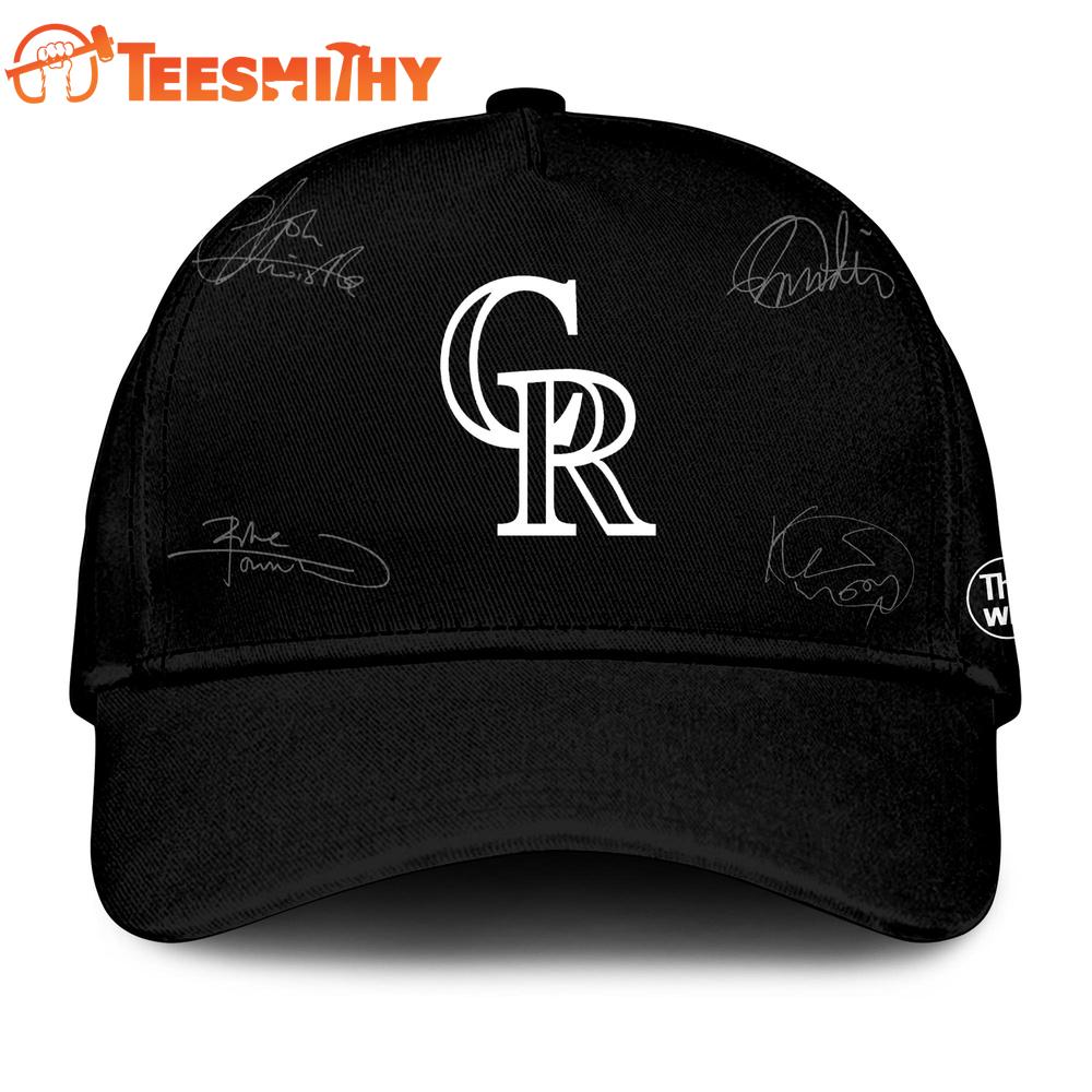 Colorado Rockies The Who The Song Is Over North American Farewell Tour Baseball Cap