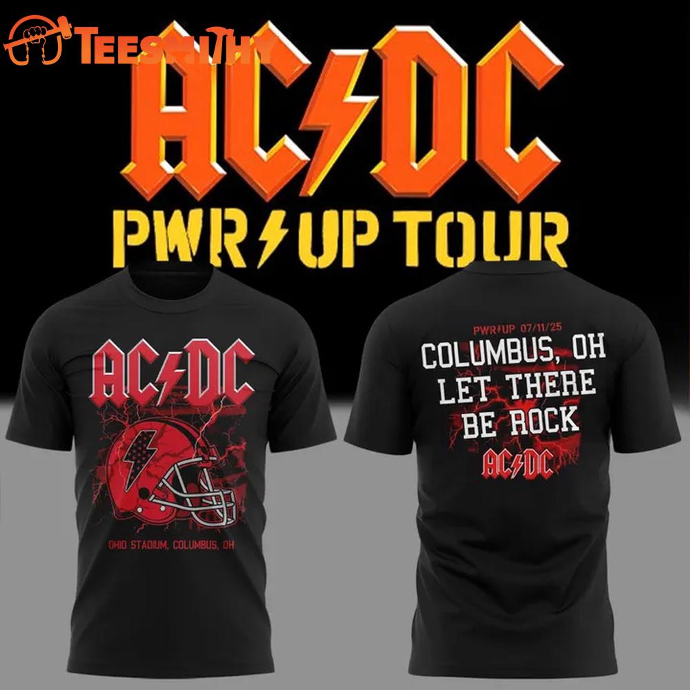 Columbus OH Let There Be Rock ACDC Event 2026 T-Shirt