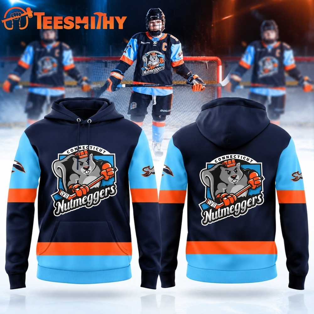 Connecticut Nutmeggers Reveal Away 2026 Pullover Hoodie Shirt