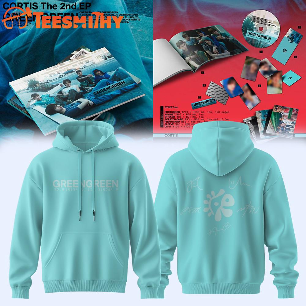 Cortis The 2nd EP GREENGREEN 2026 Hoodie