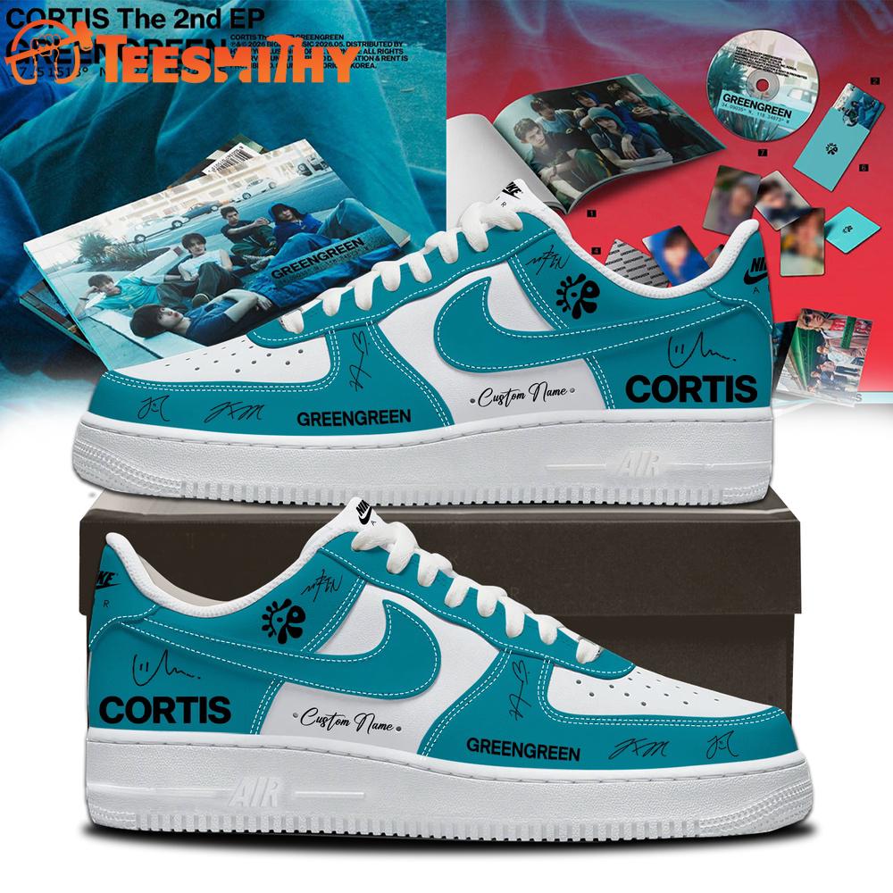 Cortis The 2nd EP GREENGREEN 2026 New Design Air Force 1 Shoes