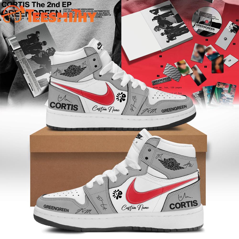 Cortis The 2nd EP GREENGREEN 2026 New Design Air Jordan 1 Shoes
