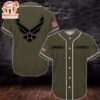 Custom Baseball Shirt United States Air Force DH15 All Over Printed