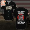 Custom Baseball Shirt United States Army Veteran Baseball11 All Over Printed