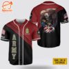 Custom Name Arizona Air National Guard 162nd Wing F-16 Fighting Falcon Baseball Jersey