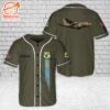 Custom Name Delaware Air National Guard 166th Airlift Wing 40209 Lockheed C-130 H2 Hercules The First State Baseball Jersey