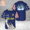 Custom Name US Navy Blue Angels, 4th Of July Baseball Jersey