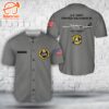 Custom Name US Navy F-14A Tomcat Of VF-84 Jolly Rogers Baseball Jersey