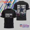 Dallas Cowboys 2025 NFL Crucial Catch Intercept Cancer We Fight Together 3D Shirt