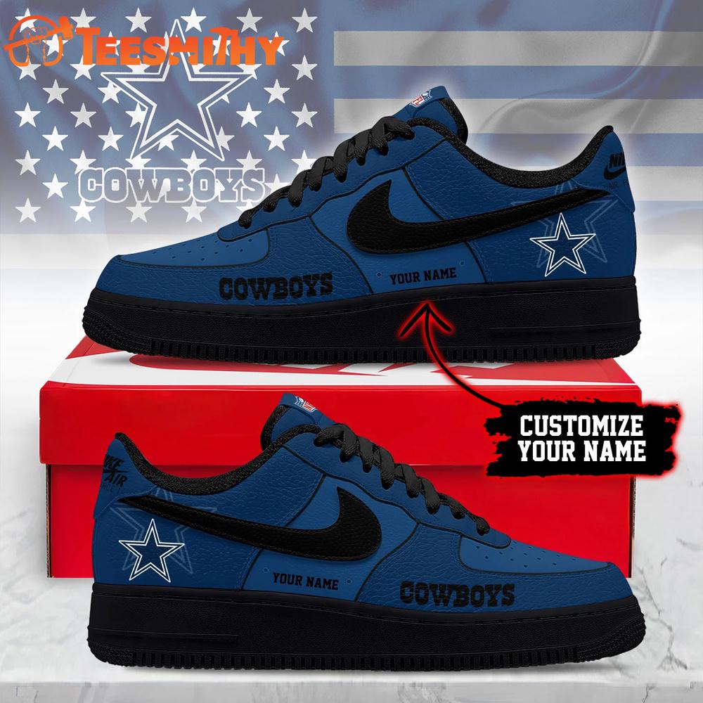 Dallas Cowboys 2026 NFL Custom Air Force 1 Shoes Sneaker