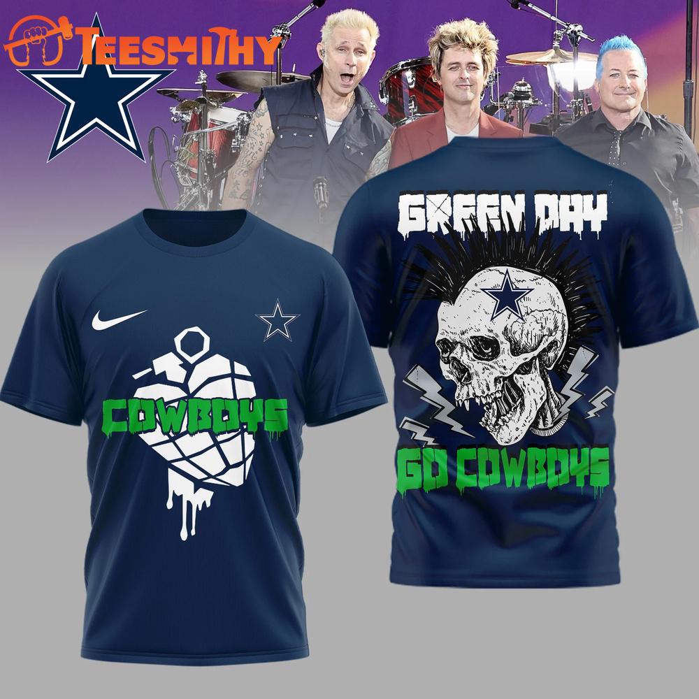 Dallas Cowboys 2026 NFL Green Day Football Unisex 3D Shirt