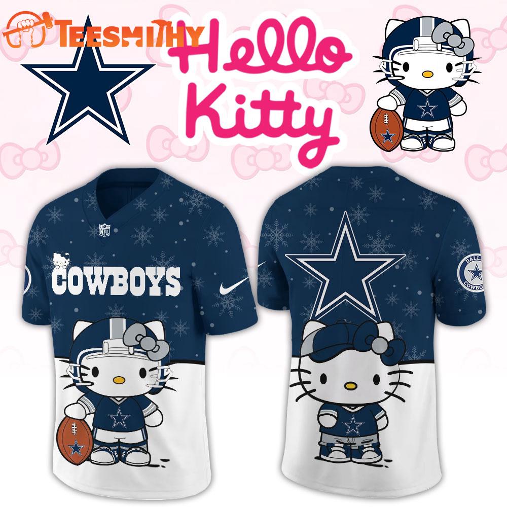 Dallas Cowboys 2026 NFL Hello Kitty Limited New Football Jersey
