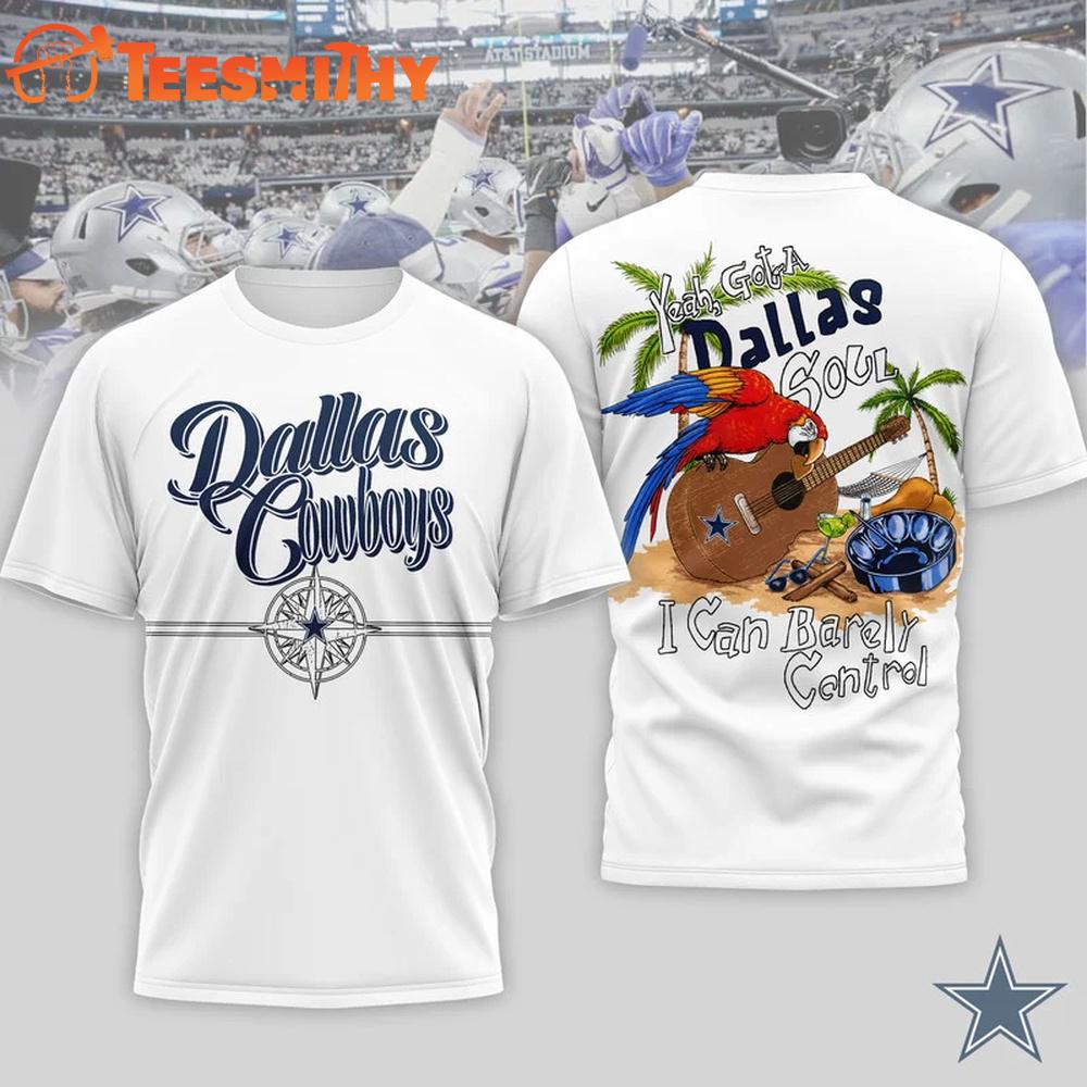 Dallas Cowboys 2026 NFL Jimmy Buffett Summer 3D Shirt