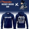 Dallas Cowboys Mickey Mouse Day Cowboys Navy Hoodie