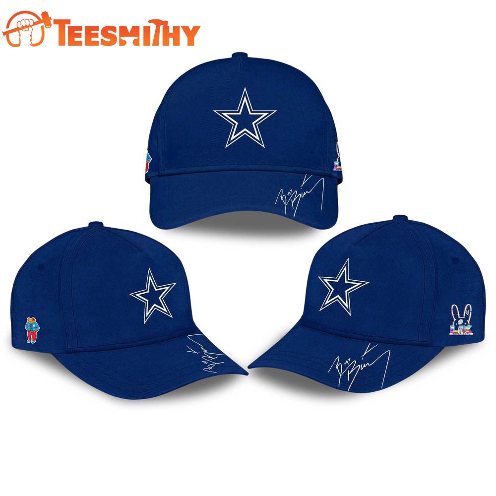 Dallas Cowboys NFL Bad Bunny Super Bowl LX 2025 2026 Classic Cap