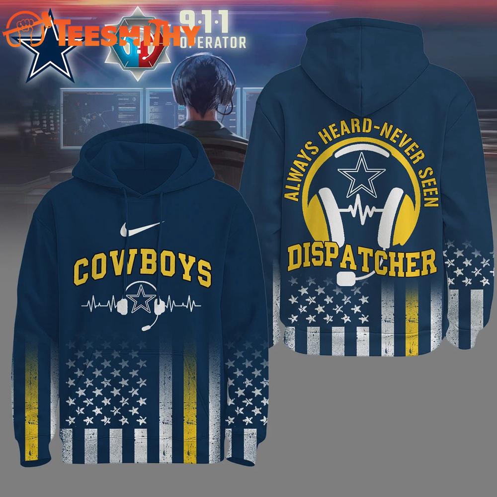 Dallas Cowboys NFL Dispatcher Fan Hoodie Shirt