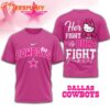 Denver Broncos NFL Her Fight Is Our Fight x Hello Kitty 3D Shirt