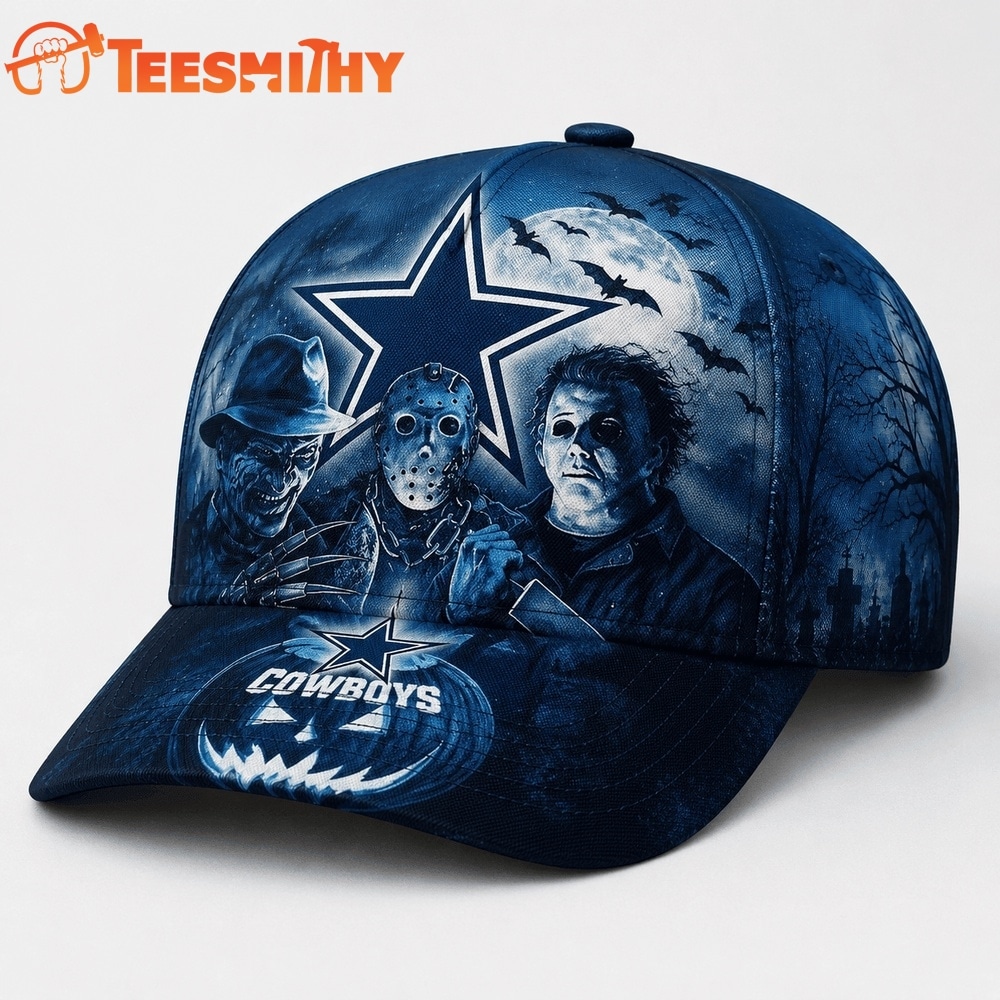 Dallas Cowboys NFL Horror Night Halloween 2026 Design Classic Cap