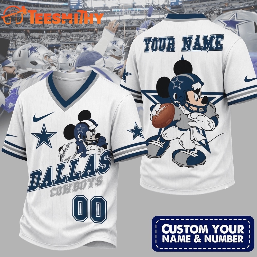 Dallas Cowboys NFL Mickey Quarterback Football Jersey