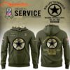 Dallas Cowboys NFL Salute To Service Veterans Hoodie Shirt