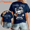 Dallas Cowboys NFL x Hello Kitty All Over Print Shirt