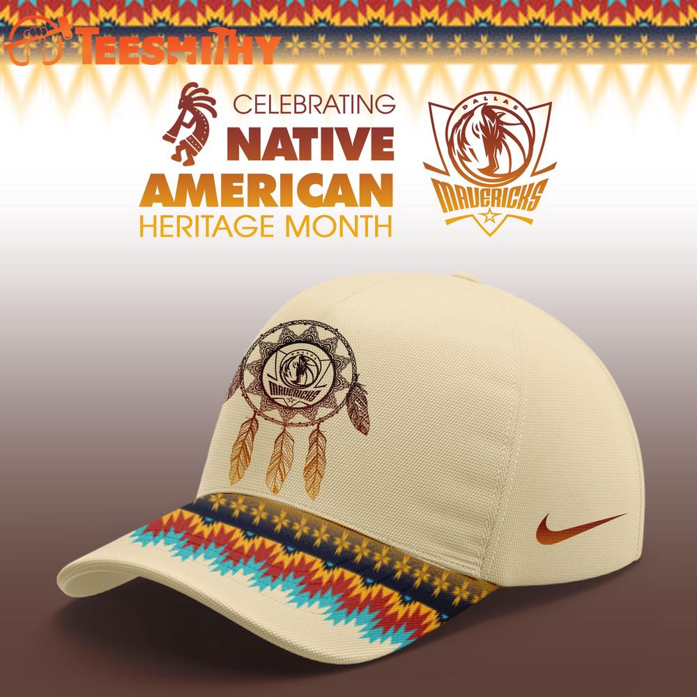 Dallas Mavericks NBA Native American Heritage Limited Edition Classic Cap