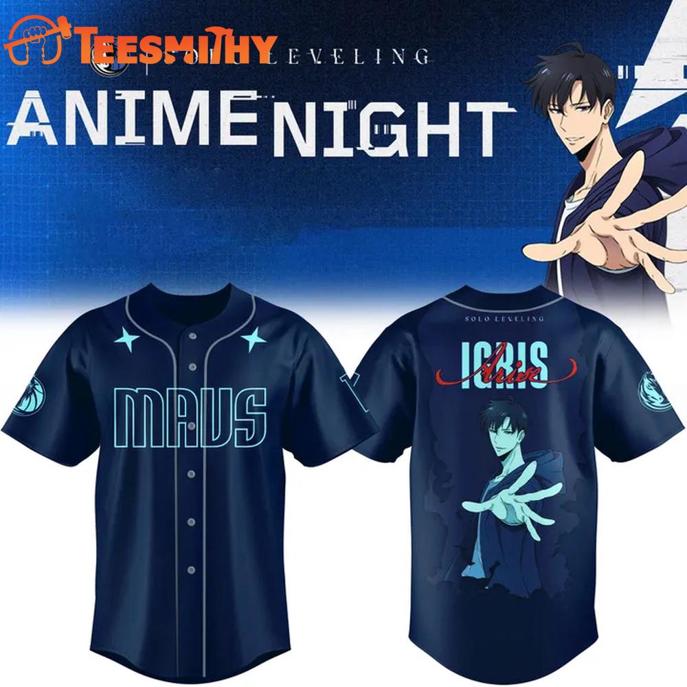 Dallas Mavericks Solo Leveling 2025 Limited Baseball Jersey