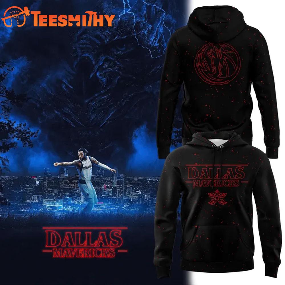 Dallas Mavericks x Stranger Things Limited Edition Hoodie