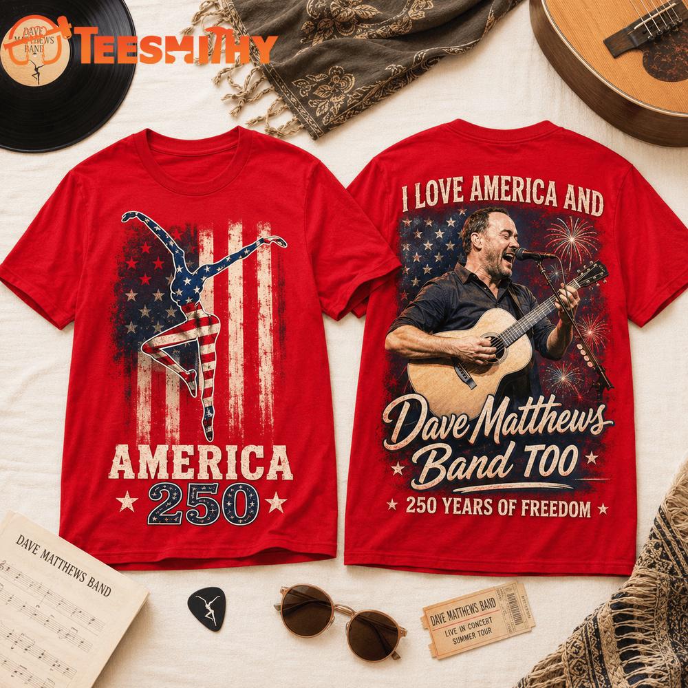 Dave Matthews 250 Years Of Freedom 3D Shirt