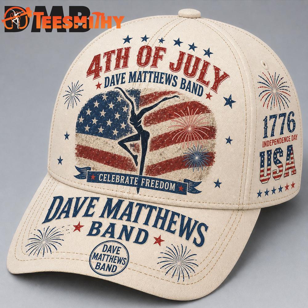 Dave Matthews Band 4th of July American Legend Baseball Cap
