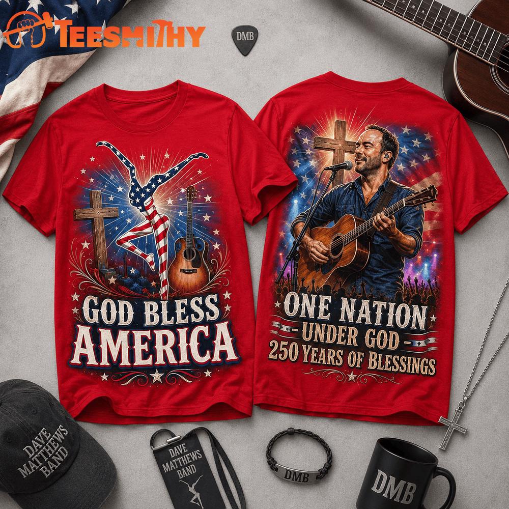 Dave Matthews God Bless America 3D Shirt