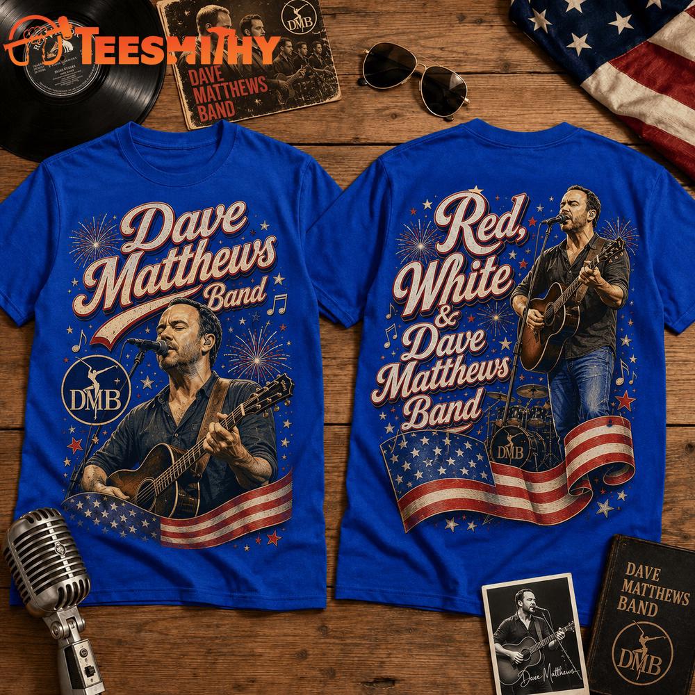 Dave Matthews Vintage Celebration Limited Edition 3D Shirt