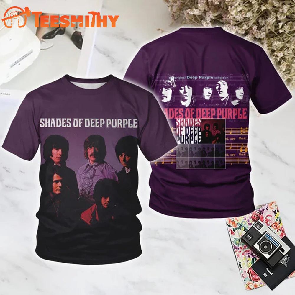 Deep Purple 1968 All Over Print T Shirt