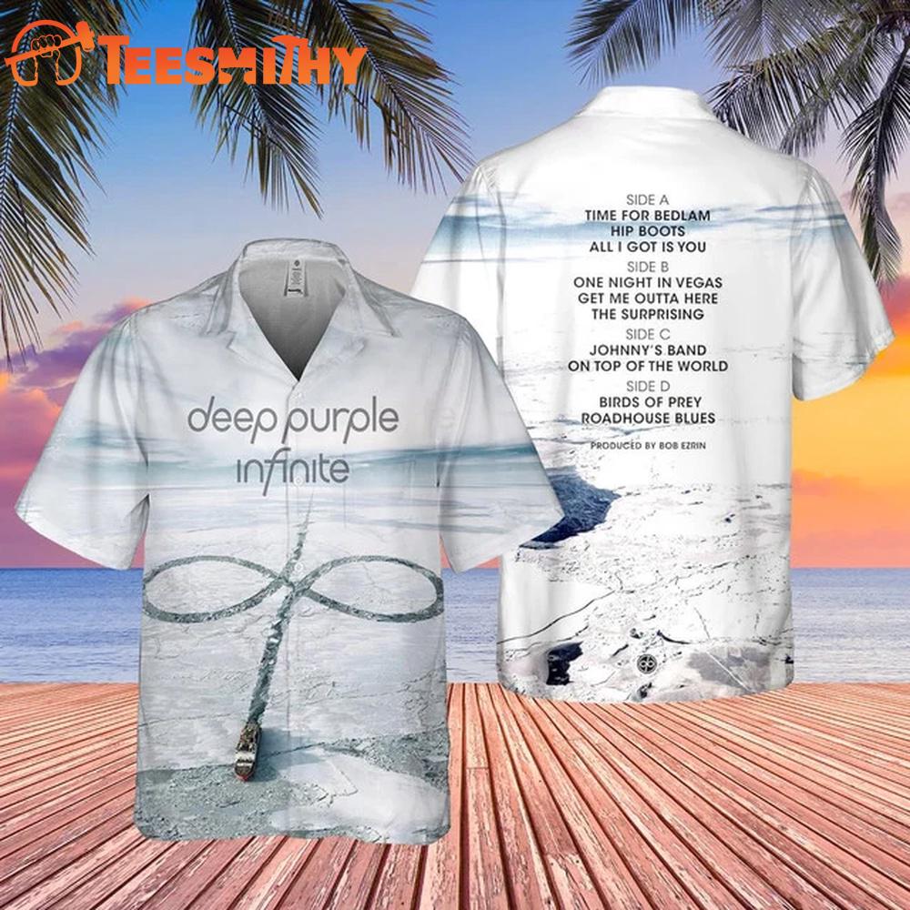Deep Purple Infinite Hawaiian Shirt