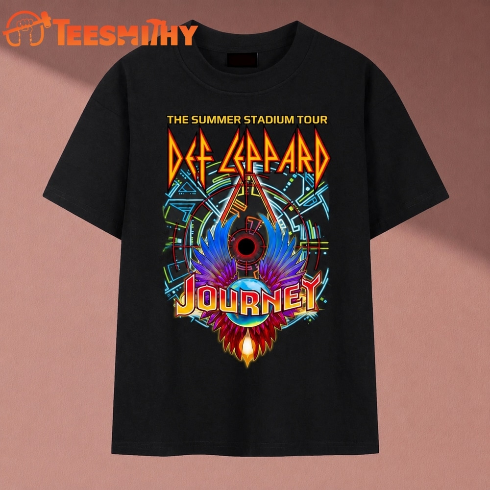 Def Leppard And Journey The Summer Stadium Tour Graphic T Shirt