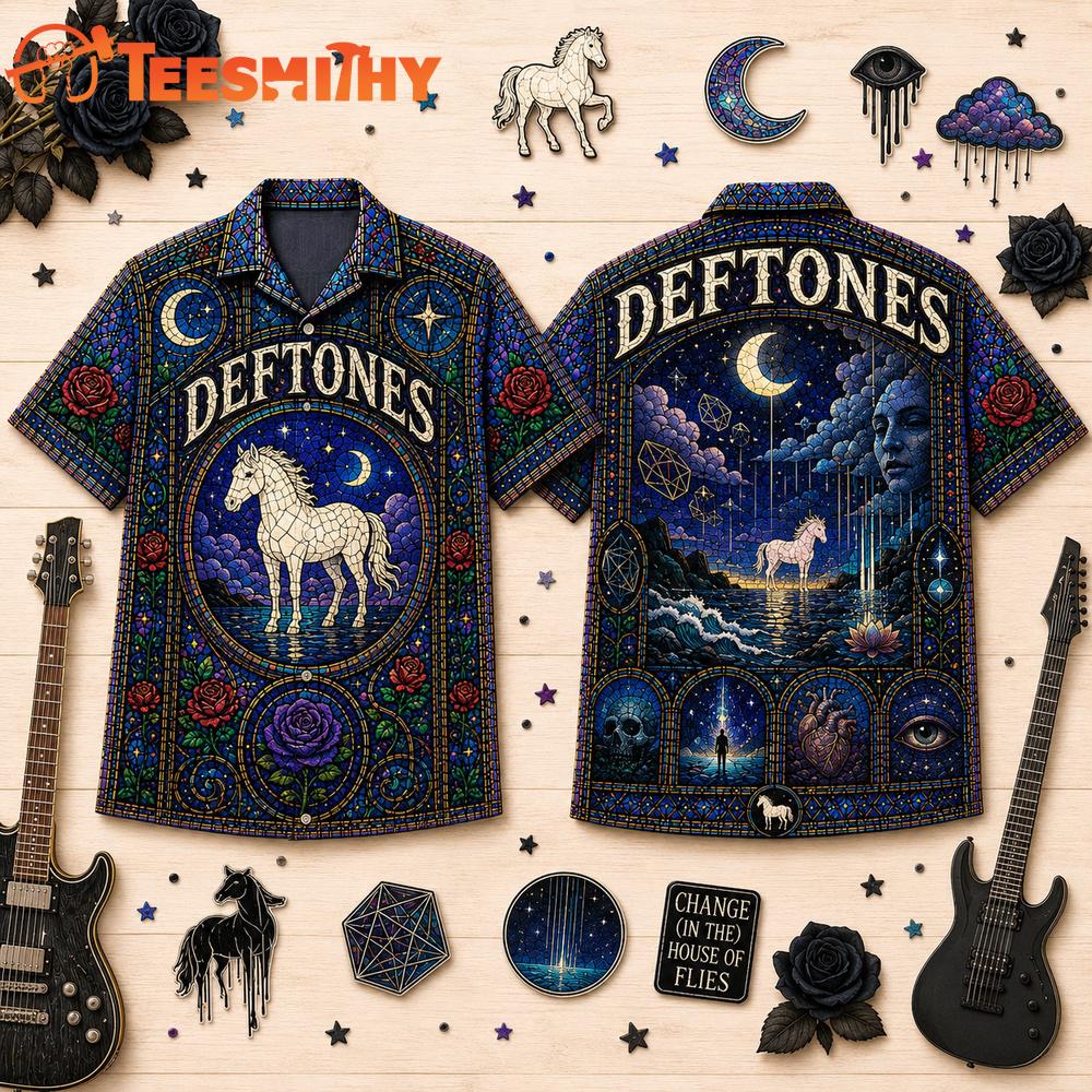 Deftones Vintage Music Summer Hawaiian Shirt