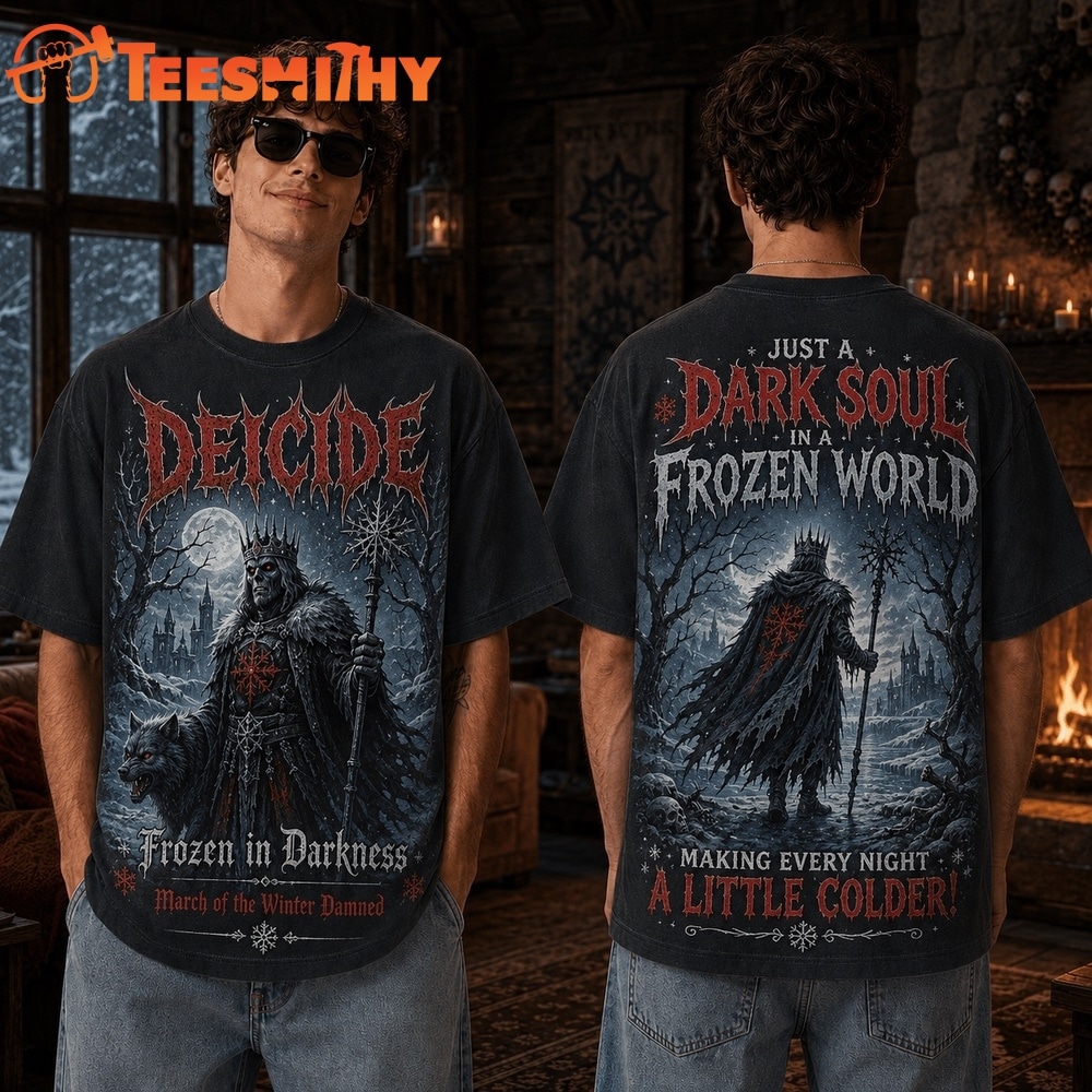 Deicide, Frozen in Darkness, Just A Dark Soul In A Frozen World 3D Shirt