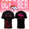 Denver Broncos 2025 NFL Crucial Catch Breast Cancer Hoodie Shirt