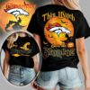 Denver Broncos 2025 NFL Halloween Witch Unisex 3D Shirt