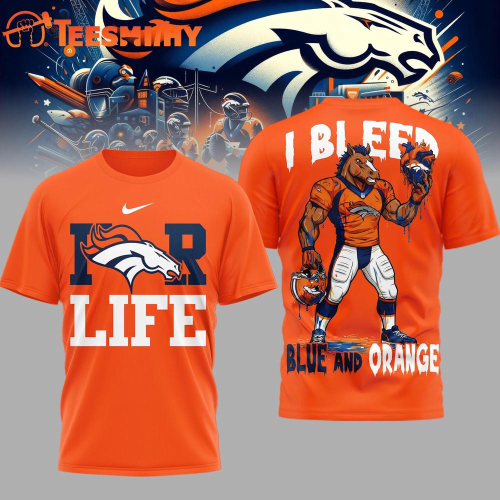 Denver Broncos 2026 NFL Built on Loyalty Limited Edition 3D Shirt