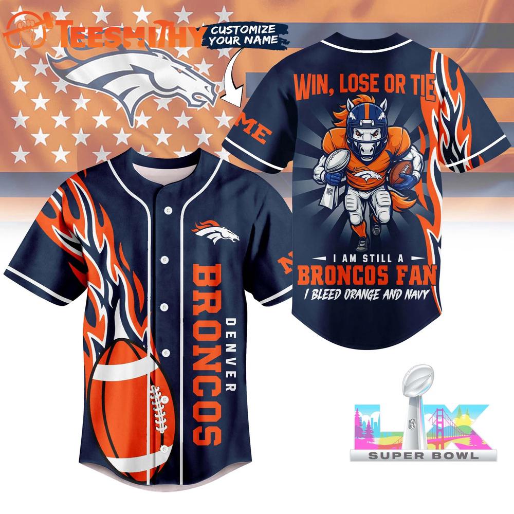 Denver Broncos 2026 NFL Football Fan Till I Die Jersey Shirt