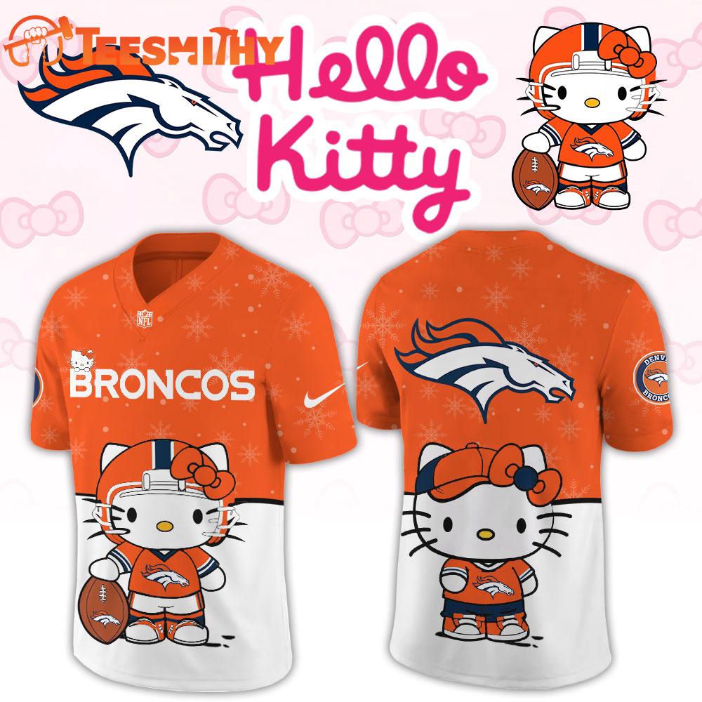 Denver Broncos 2026 NFL Hello Kitty Limited New Football Jersey